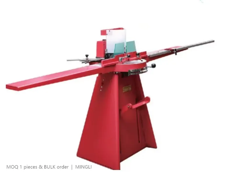 J Q07 B Mingli Red Treadle Angle Cutting Machine