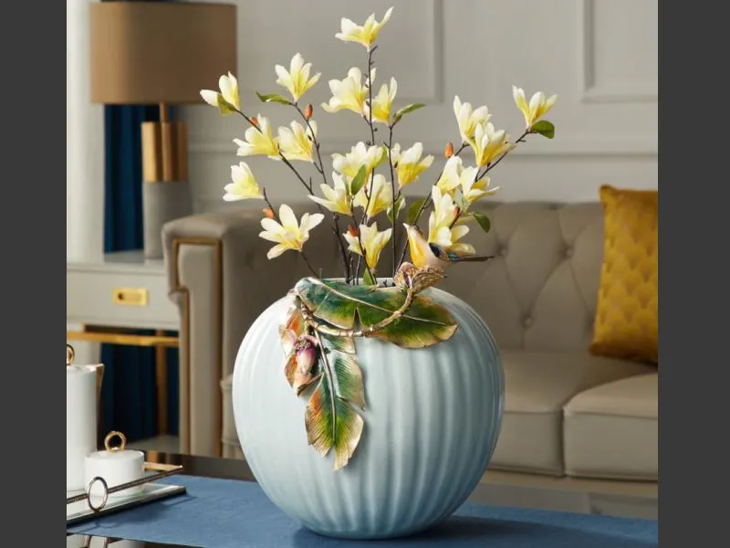 vase alloy enamel color ceramic
