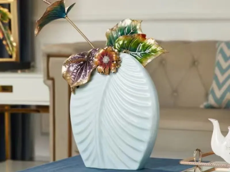 vase alloy enamel color ceramic