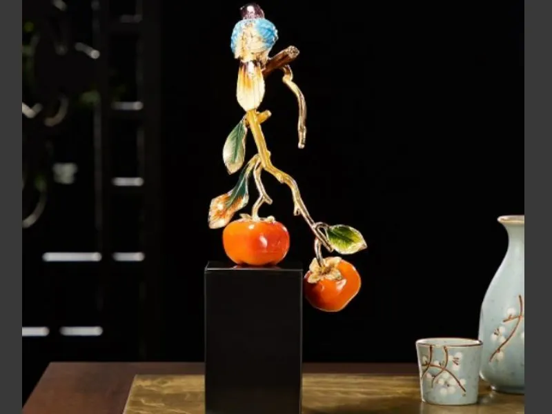 desktop ornament alloy enamel