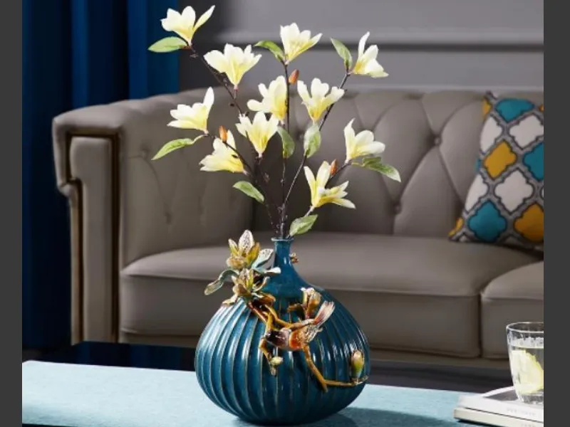 vase alloy enamel color ceramic
