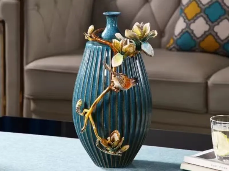 vase alloy enamel color ceramic