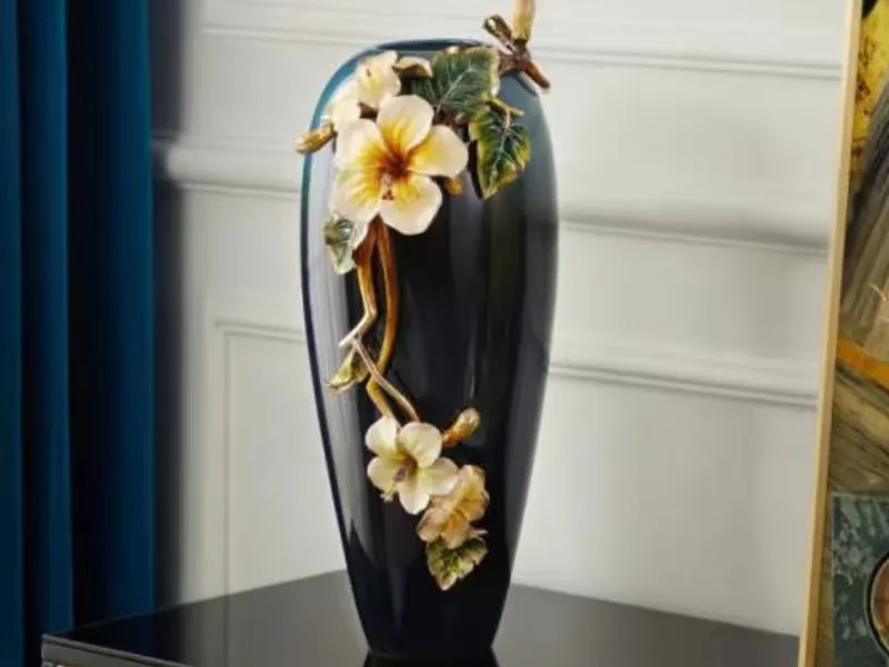 vase alloy enamel color ceramic