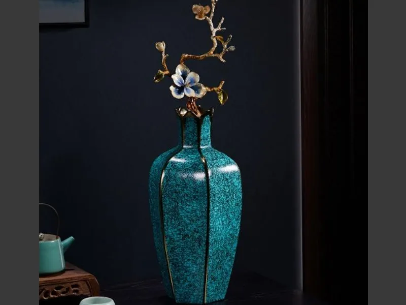 tall vase alloy enamel color ceramic