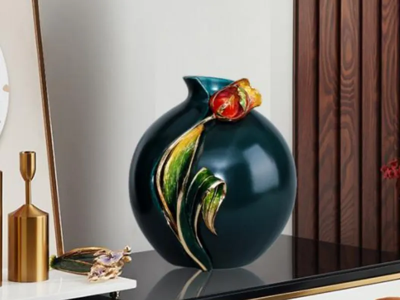 ceramic decor bottle ceramic enamel